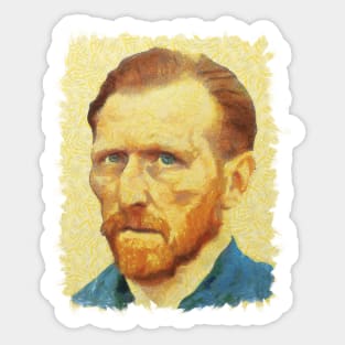 Van Gogh Portrait Sticker